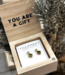 Treasure Box Holiday Earrings
