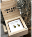 Treasure Box Holiday Earrings