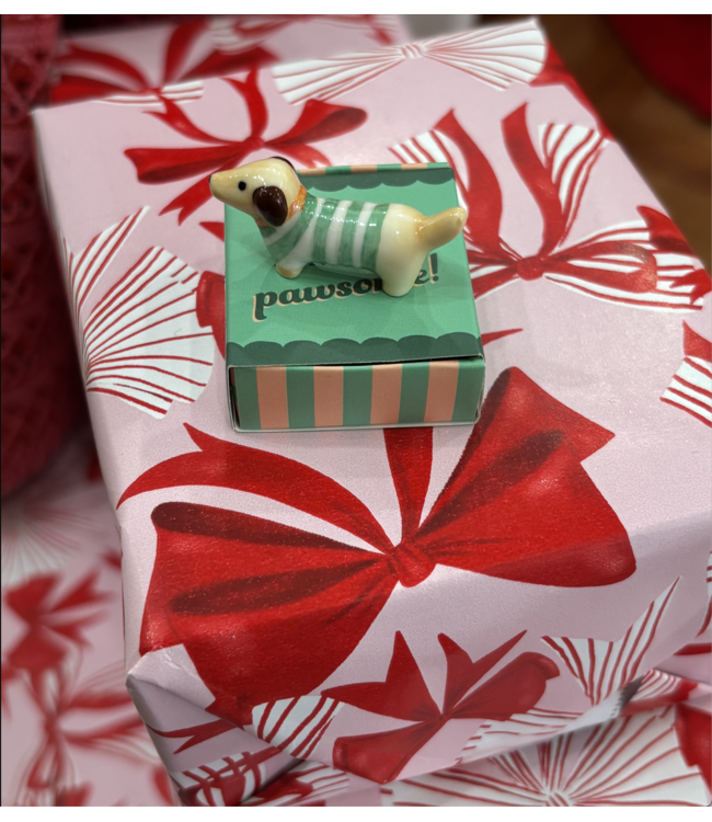 Tiny Matchbox Ceramic Token