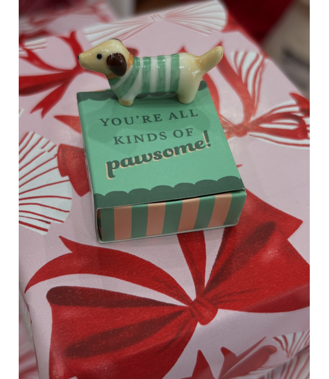 Tiny Matchbox Ceramic Token