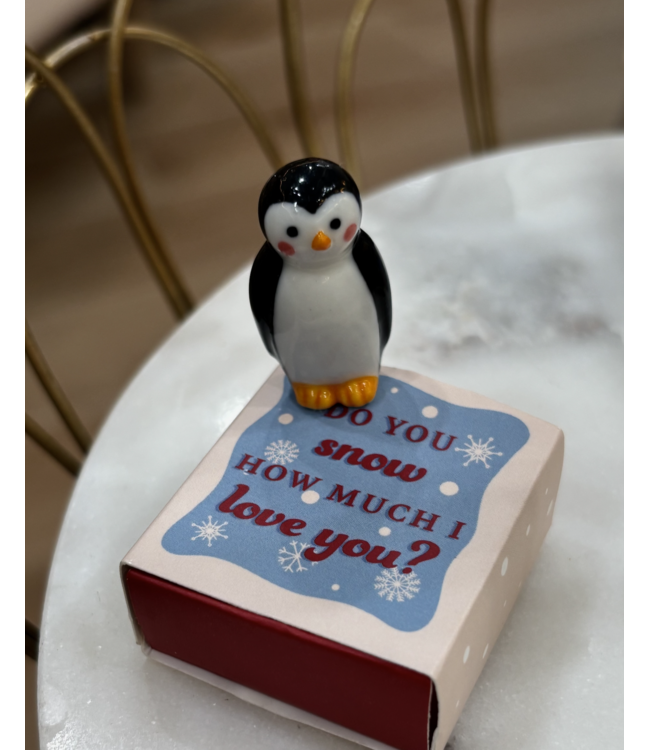 Tiny Matchbox Ceramic Token