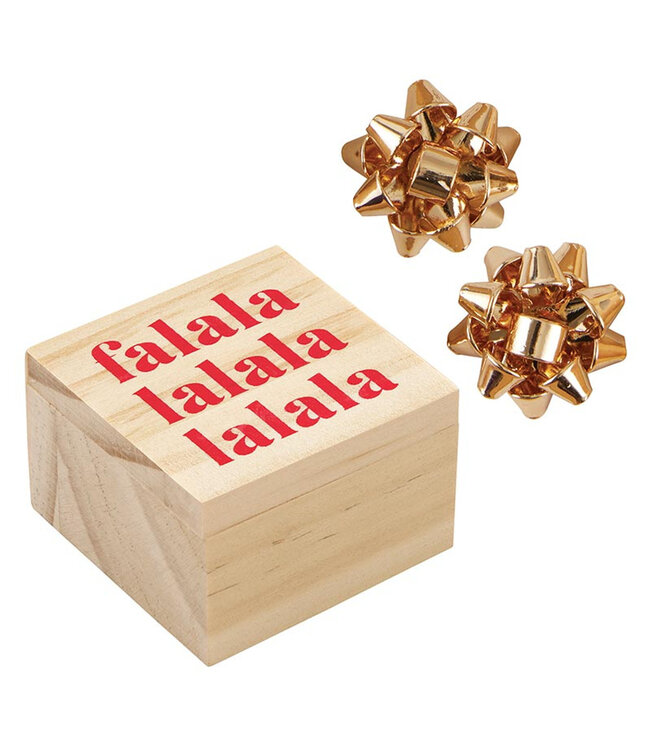 Treasure Box Holiday Earrings