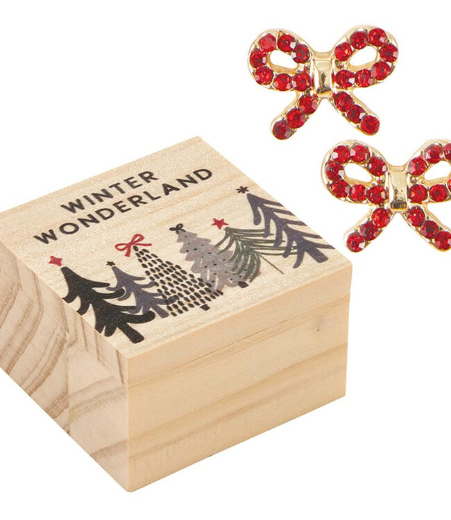 Treasure Box Holiday Earrings