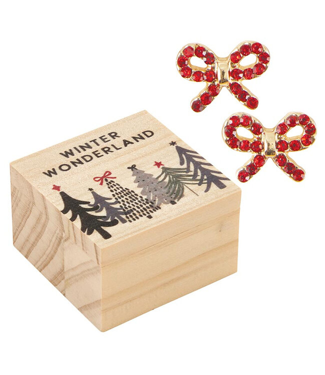 Treasure Box Holiday Earrings