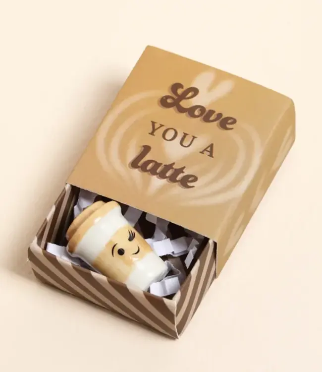 Tiny Matchbox Ceramic Token