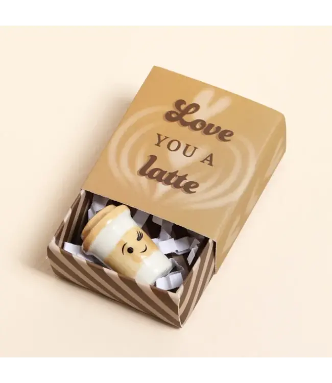 Tiny Matchbox Ceramic Token