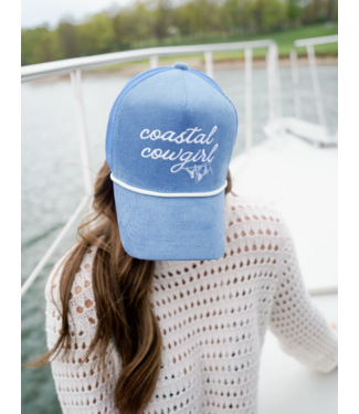 KENZKUSTOMZ Coastal Cowgirl Corduroy Trucker Hat
