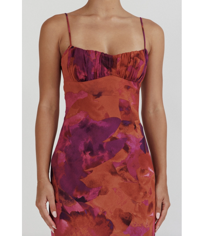 Close Up Floral Maxi Dress