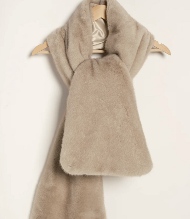 Snow Angel Faux Fur Scarf