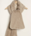 Snow Angel Faux Fur Scarf