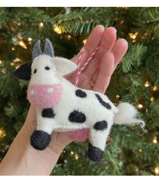 Ornaments 4 Orphans Cow Ornament