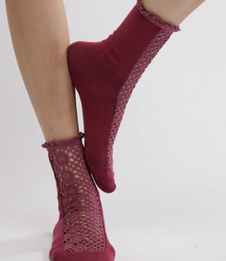 Free People Rubies Crochet Socks