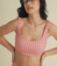 Paige Gingham Sports Bra