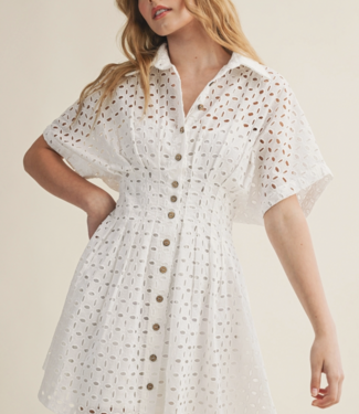 Miou Muse Scarlett Shirt Dress