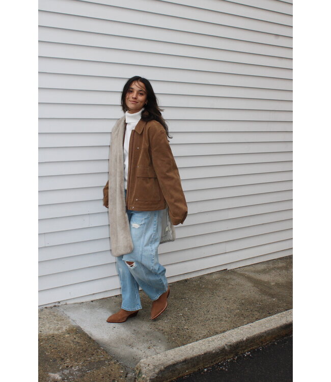 Blair Vegan Suede Jacket