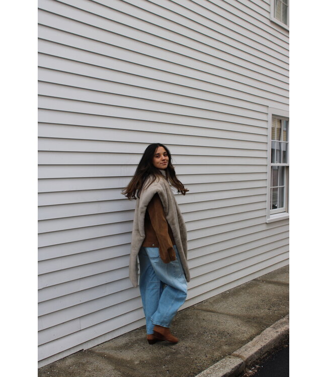 Snow Angel Faux Fur Scarf