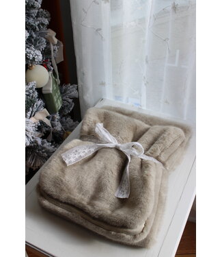 Free People Snow Angel Faux Fur Scarf