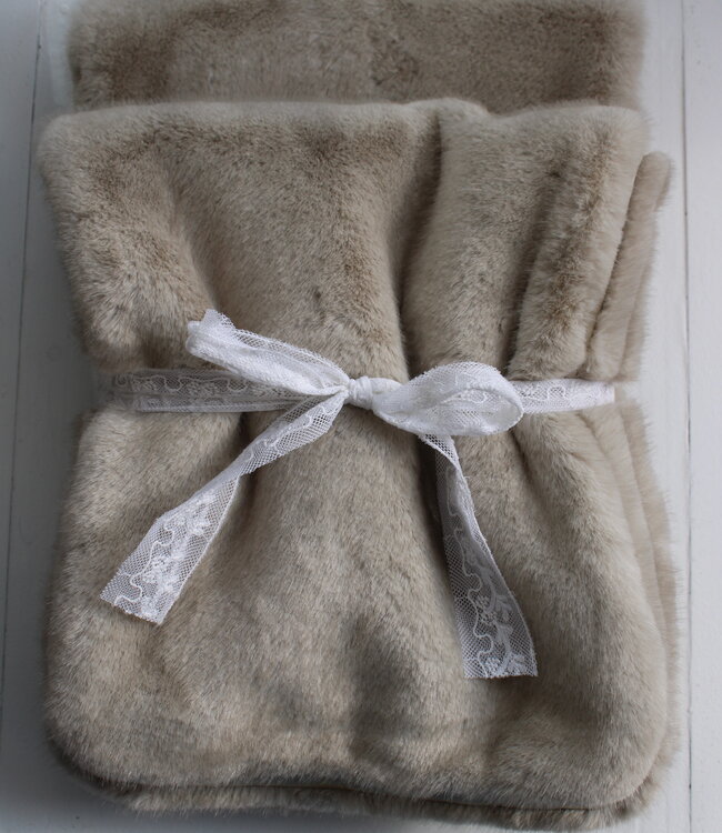 Snow Angel Faux Fur Scarf