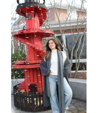 Look by M Long Cardigan Coat