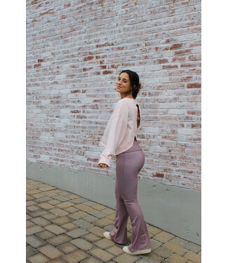 Kimberly c Willa Polka Dot Flare Legging