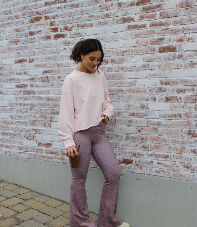 Willa Polka Dot Flare Legging