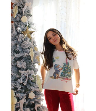 Free People Merry Meowy Tee