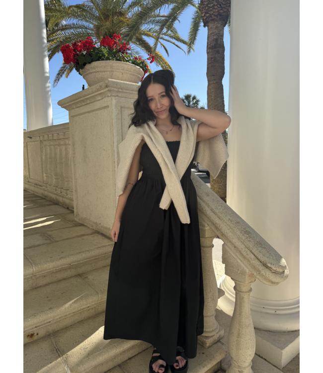 Cornelia Poplin Midi Dress