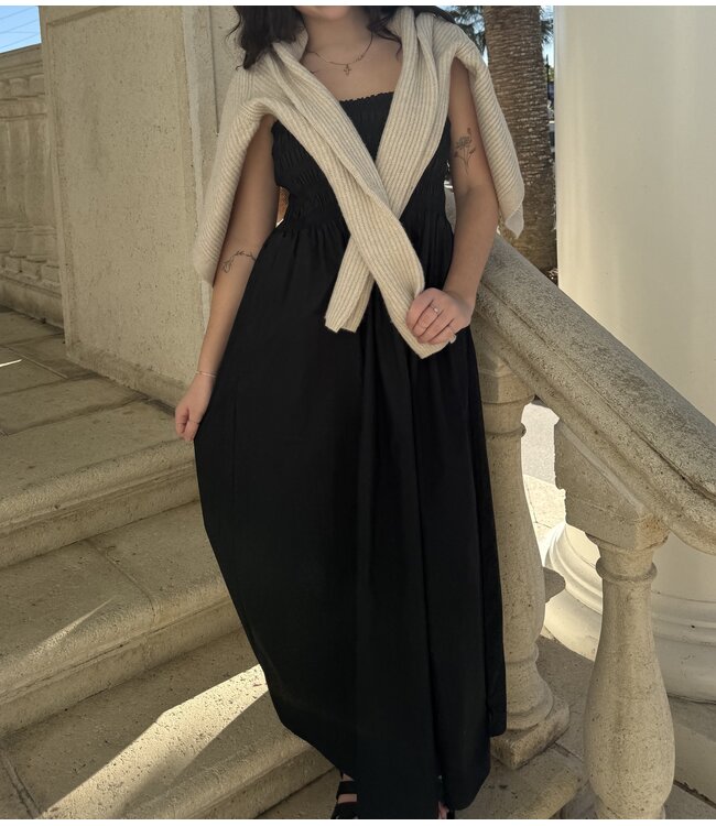 Cornelia Poplin Midi Dress