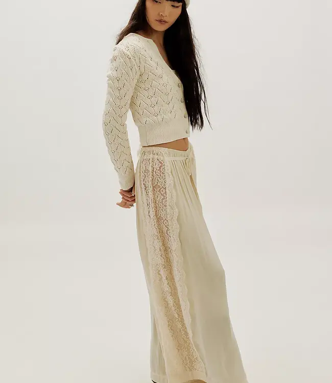 Pretty In Pointelle Cardigan