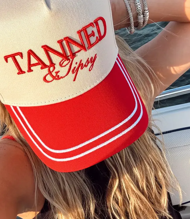 Tanned And Tipsy Trucker Hat