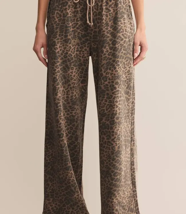 Leopard Knit Pant
