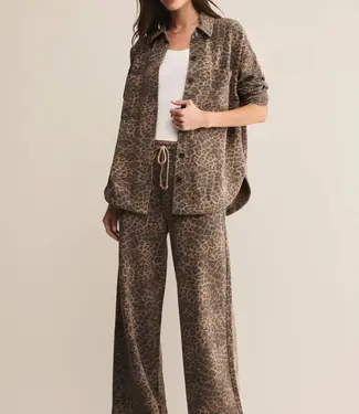 Z Supply Leopard Knit Pant