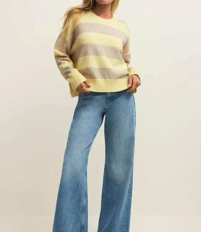 Citrus Stripe Sweater