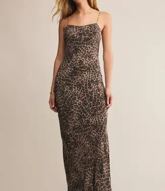 Z Supply Cleo Leopard Midi Dress