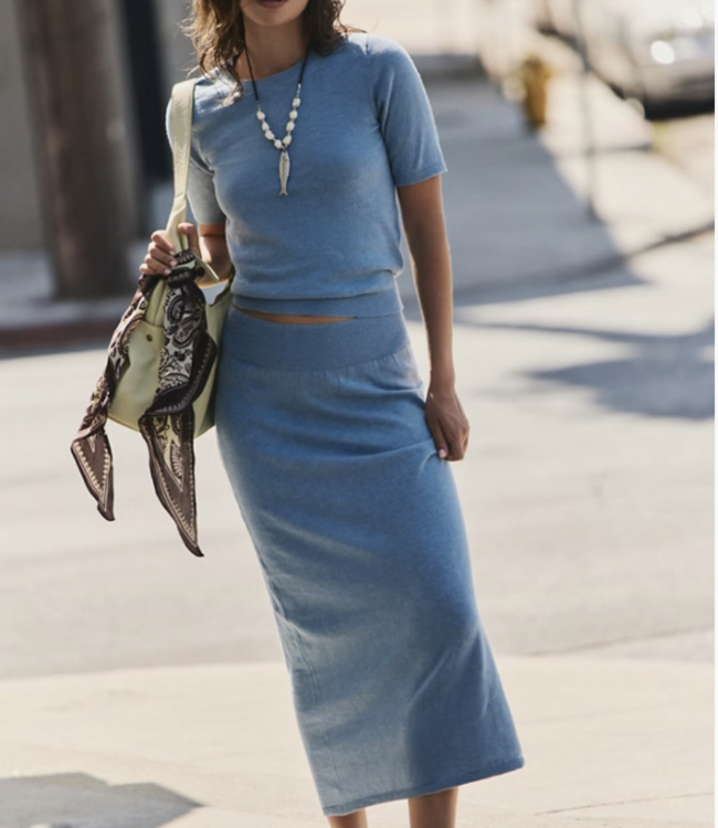 Isabella Sweater Skirt Set