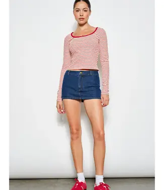 Pretty Garbage Ryan Striped Top