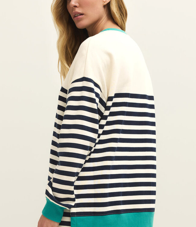 Layer Up Stripe Sweatshirt