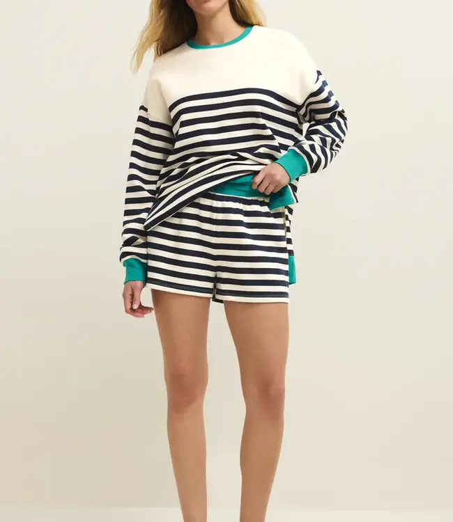 Low Key Stripe Short