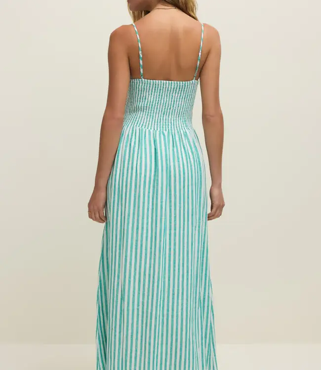 Bayside Striped Midi Dress