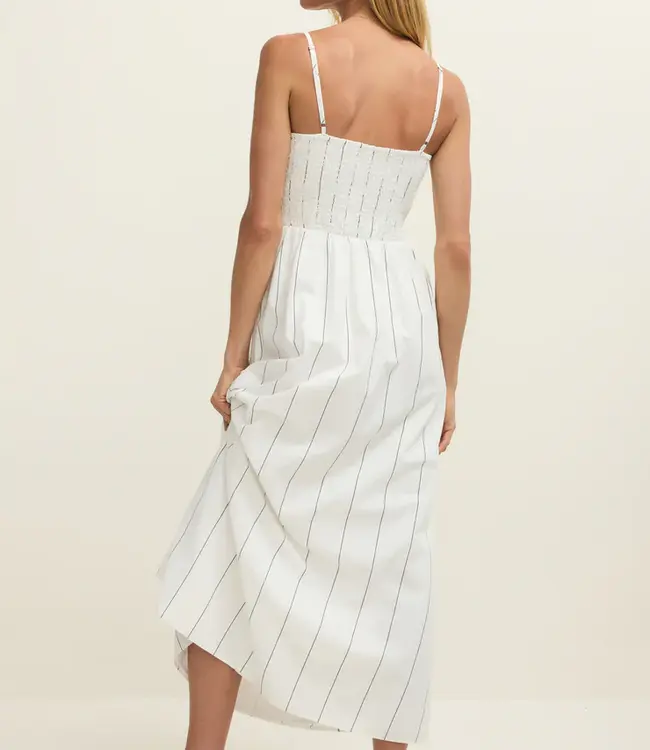Bayside Stripe Midi Dress