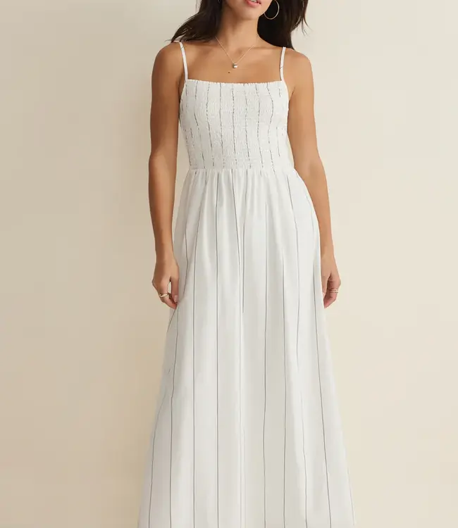 Bayside Stripe Midi Dress