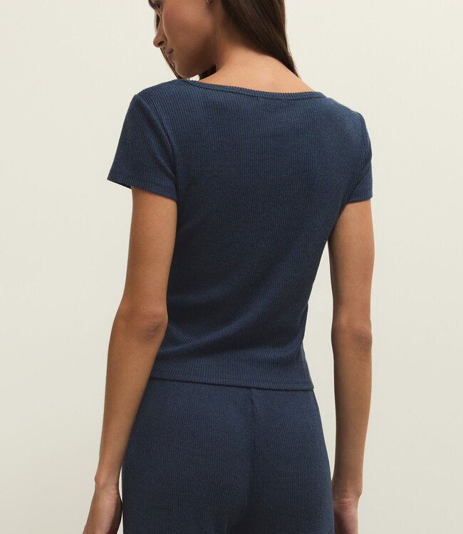 Flower Market Rib Tee