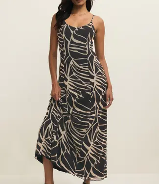 Z Supply Charisma Tova Palm Midi Dress