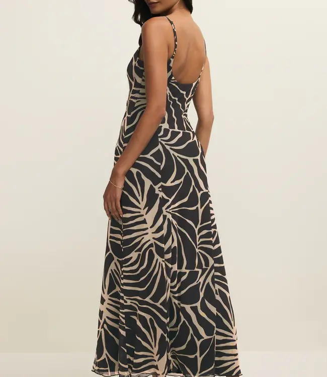 Charisma Tova Palm Midi Dress