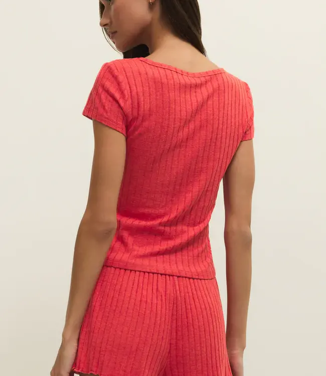 Flower Market Rib Tee