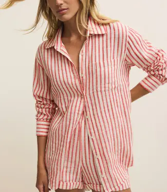 Z Supply Saturdays Stripe Shirt