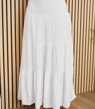 Milio Milano Tessa Tiered Maxi Skirt