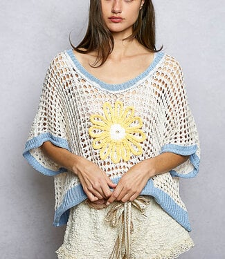 Daisy Knit Sweater