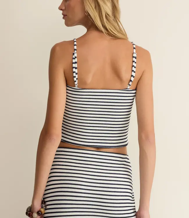 Caffari Stripe Tube Top