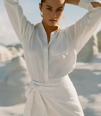 Z Supply Lorna Linen Mini Skirt